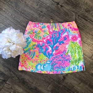 Lilly Pulitzer Marigold Skort - Multi Lovers Coral